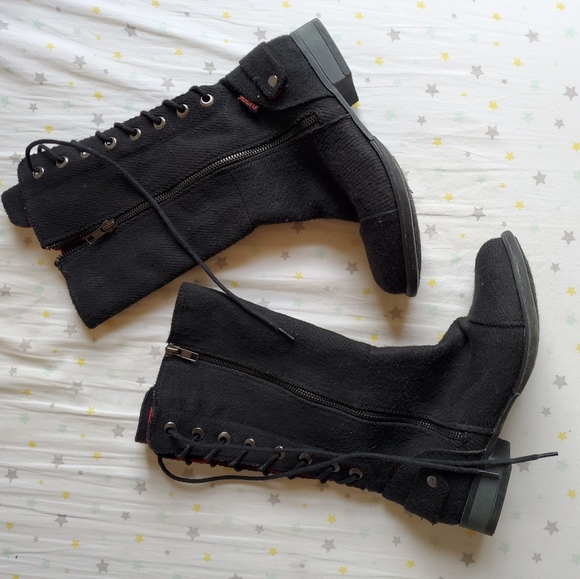 Sugar Shoes - BLACK BOOTS